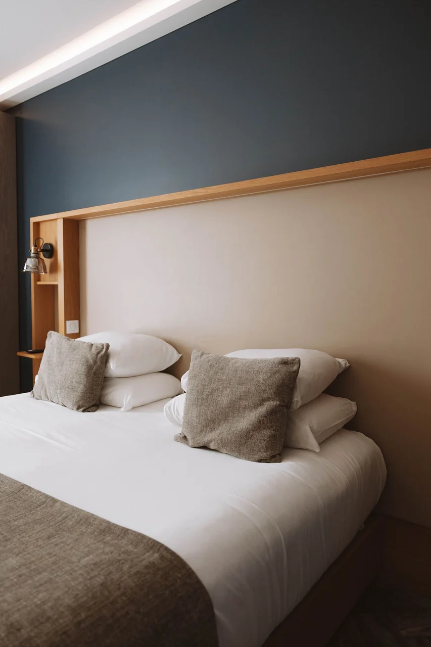 Royal Suite -makuuhuoneen ylellinen tunnelma